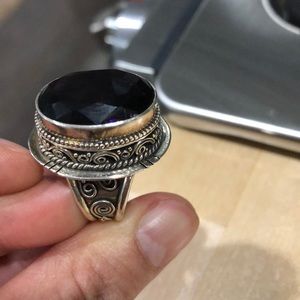 Beautiful amethyst ring